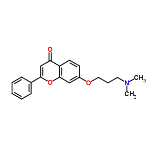 611-58-5  7-[3-(dimethylamino)propoxy]-2-phenyl-4H-chromen-4-one