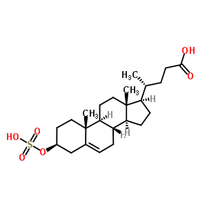 67030-47-1  (3beta)-3-(sulfooxy)chol-5-en-24-oic acid