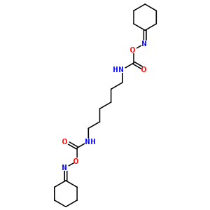 83654-05-1  (hexane-1,6-diyldiimino)bis{[(cyclohexylideneamino)oxy]methanone}