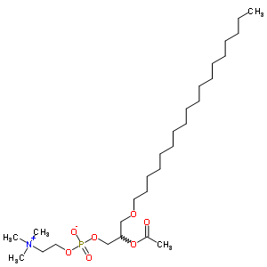 85733-91-1  2-(acetyloxy)-3-(octadecyloxy)propyl 2-(trimethylammonio)ethyl phosphate