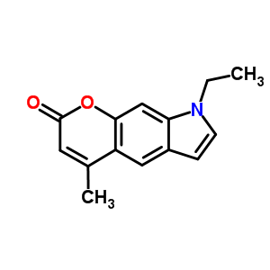 92782-48-4  8-ethyl-4-methylpyrano[3,2-f]indol-2(8H)-one