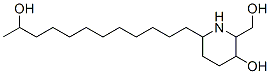 14058-38-9  6-(11-hydroxydodecyl)-2-(hydroxymethyl)piperidin-3-ol