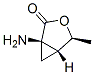 161970-74-7  3-Oxabicyclo[3.1.0]hexan-2-one,1-amino-4-methyl-,[1R-(1alpha,4alpha,5alpha)]-(9CI)
