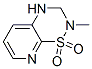 163137-08-4  2H-Pyrido[3,2-e]-1,2,4-thiadiazine,3,4-dihydro-2-methyl-,1,1-dioxide(9CI)