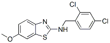 16763-13-6  N-(2,4-DICHLOROBENZYL)-6-METHOXY-1,3-BENZOTHIAZOL-2-AMINE