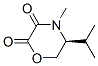 181205-63-0  2,3-Morpholinedione,4-methyl-5-(1-methylethyl)-,(S)-(9CI)