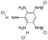 18128-06-8  Benzonitrile, 2,3,5,6-tetraamino-, tetrahydrochloride