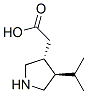 194019-65-3  3-Pyrrolidineaceticacid,4-(1-methylethyl)-,(3R-trans)-(9CI)