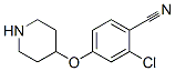 2-Chloro-4-(piperidin-4-yloxy)benzonitrile