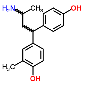 13957-35-2  4-[3-amino-1-(4-hydroxyphenyl)butyl]-2-methylphenol