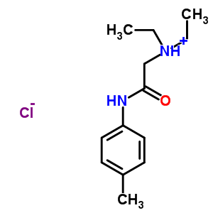 13995-54-5  N,N-diethyl-2-[(4-methylphenyl)amino]-2-oxoethanaminium chloride