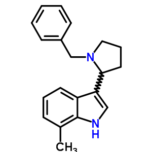 19133-99-4  3-(1-benzylpyrrolidin-2-yl)-7-methyl-1H-indole