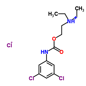 20228-93-7  2-{[(3,5-dichlorophenyl)carbamoyl]oxy}-N,N-diethylethanaminium chloride