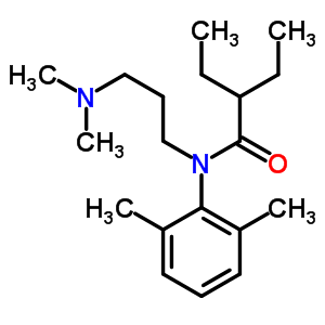 20682-39-7  N-[3-(dimethylamino)propyl]-N-(2,6-dimethylphenyl)-2-ethylbutanamide