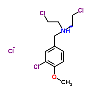 23426-14-4  2-chloro-N-(2-chloroethyl)-N-(3-chloro-4-methoxybenzyl)ethanaminium chloride