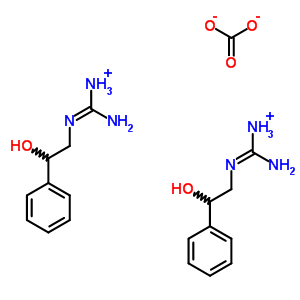 25234-62-2  bis{(E)-amino[(2-hydroxy-2-phenylethyl)imino]methanaminium} carbonate