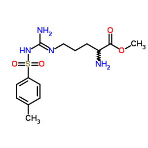 2706-74-3;901-47-3  ميثيل (E)-N~5~-(أمينو{[(4-ميثيل فينيل)سلفونيل]أمينو}ميثيليدين)أورنيثينات