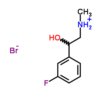 2794-40-3  2-(3-fluorophenyl)-2-hydroxy-N-methylethanaminium bromide