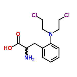 342-95-0  2-[bis(2-chloroethyl)amino]phenylalanine