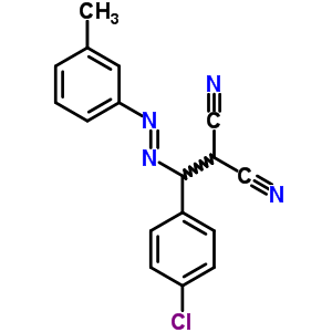 3701-16-4  {(4-chlorophenyl)[(E)-(3-methylphenyl)diazenyl]methyl}propanedinitrile