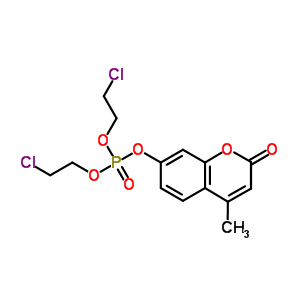 4394-77-8  bis(2-chloroethyl) 4-methyl-2-oxo-2H-chromen-7-yl phosphate