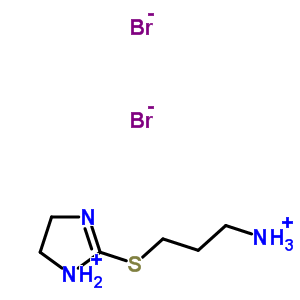 4786-85-0  2-[(3-ammoniopropyl)sulfanyl]-4,5-dihydro-1H-imidazol-1-ium dibromide