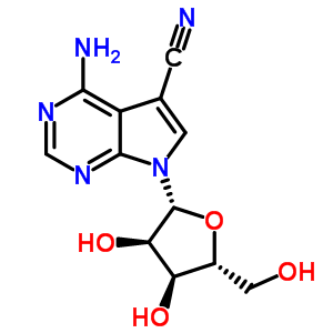 606-58-6  4-amino-7-(béta-D-ribofuranozil)-7H-pirrolo[2,3-d]pirimidin-5-karbonitril