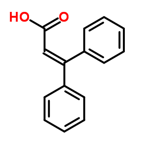 606-84-8  acido 3,3-difenilprop-2-enoico