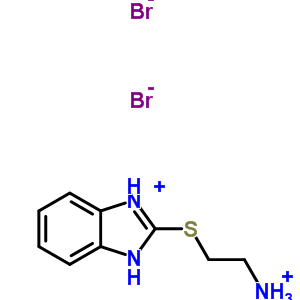 7673-88-3  2-[(2-ammonioethyl)sulfanyl]-1H-benzimidazol-3-ium dibromide