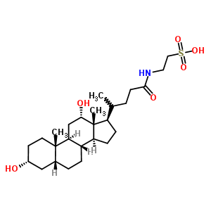 125757-77-9;516-50-7  2-{[(3alpha,5beta,12alpha,20xi)-3,12-dihydroxy-24-oxocholan-24-yl]amino}ethansulfonsäure