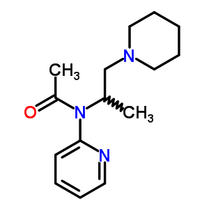 16571-92-9;16571-96-3;54152-59-9;82504-92-5  N-[1-(piperidin-1-yl)propan-2-yl]-N-(pyridin-2-yl)acetamide