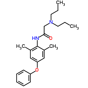 17060-64-9  N-(2,6-dimethyl-4-phenoxyphenyl)-N~2~,N~2~-dipropylglycinamide