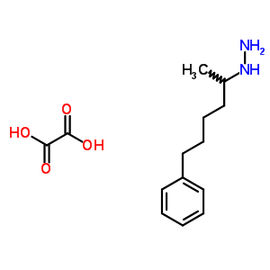 17598-99-1  (6-phenylhexan-2-yl)hydrazine ethanedioate (1:1)