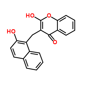 19225-16-2  2-hydroxy-3-[(2-hydroxynaphthalen-1-yl)methyl]-4H-chromen-4-one