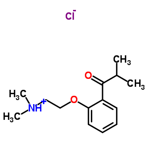 20809-00-1  N,N-dimethyl-2-[2-(2-methylpropanoyl)phenoxy]ethanaminium chloride