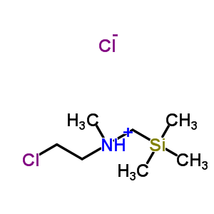 21654-75-1  2-chloro-N-methyl-N-[(trimethylsilyl)methyl]ethanaminium chloride