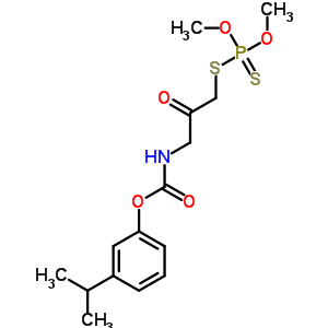 22343-07-3  3-(propan-2-yl)phenyl {3-[(dimethoxyphosphorothioyl)sulfanyl]-2-oxopropyl}carbamate