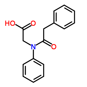 24003-72-3  N-phenyl-N-(phenylacetyl)glycine