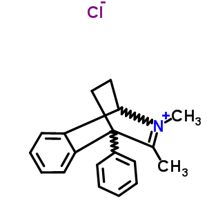 3196-50-7  9,10-dimethyl-4-phenyl-1,2,3,4-tetrahydro-1,4-(azenometheno)naphthalenium chloride