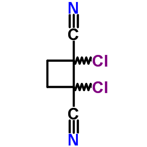 3496-67-1  1,2-dichlorocyclobutane-1,2-dicarbonitrile