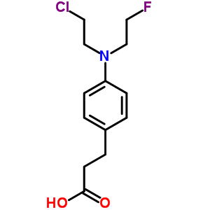 4235-44-3  3-{4-[(2-chloroethyl)(2-fluoroethyl)amino]phenyl}propanoic acid