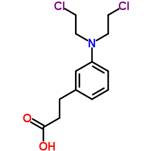 4252-25-9  3-{3-[bis(2-chloroethyl)amino]phenyl}propanoic acid