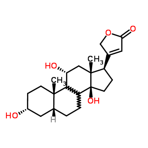 465-12-3  (3alpha,5beta,8xi,9xi,11alpha)-3,11,14-trihydroxycard-20(22)-enolide