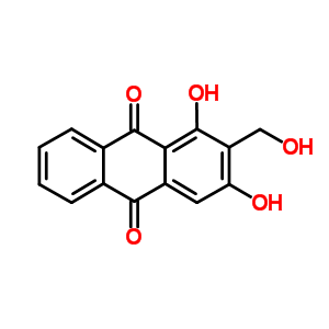 478-08-0  1,3-dihydroxy-2-(hydroxymethyl)anthracene-9,10-dione