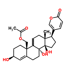 507-59-5  (3beta,8alpha,9xi)-19-(acetyloxy)-3,8,14-trihydroxybufa-4,20,22-trienolide