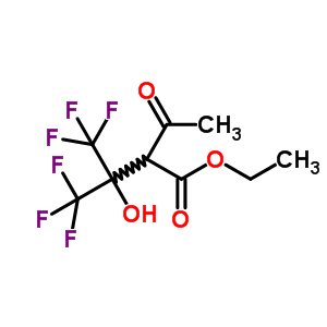 680-09-1  ethyl 2-acetyl-4,4,4-trifluoro-3-hydroxy-3-(trifluoromethyl)butanoate