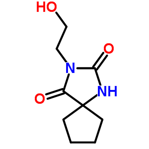 710-88-3  3-(2-hydroxyethyl)-1,3-diazaspiro[4.4]nonane-2,4-dione