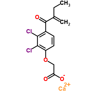 7541-97-1  acetate, 2-[2,3-dichloro-4-(2-methylene-1-oxobutyl)phenoxy]-, calcium salt (1:1)