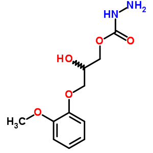 16929-74-1  2-hydroxy-3-(2-methoxyphenoxy)propyl hydrazinecarboxylate