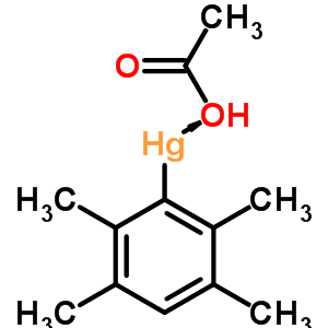 21450-81-7  (2,3,5,6-tetramethylphenyl)mercury - acetic acid (1:1)